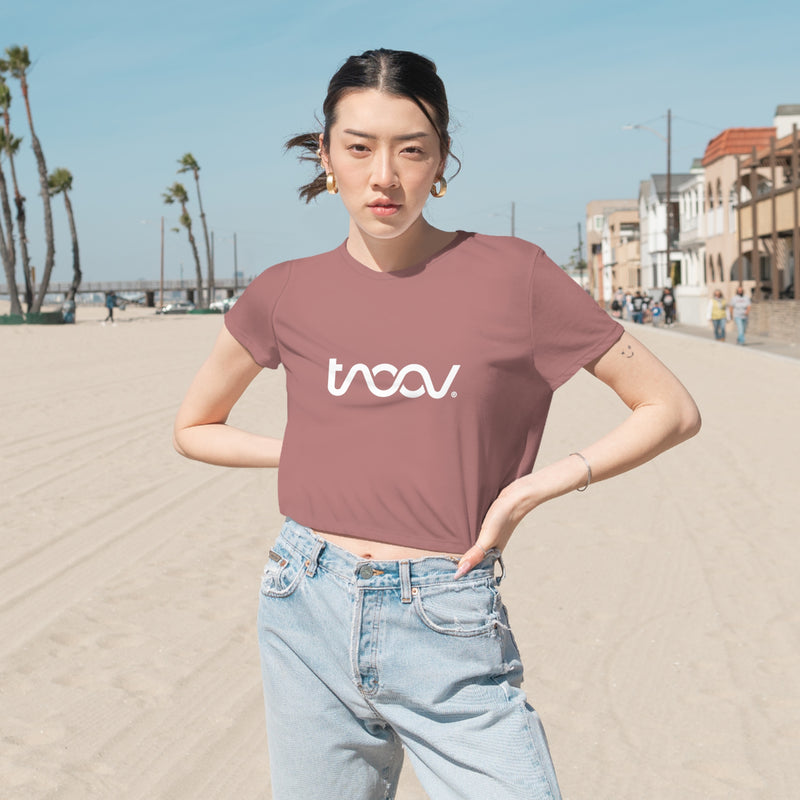 Women's Flowy Cropped Tee Women's Flowy Cropped Tee
